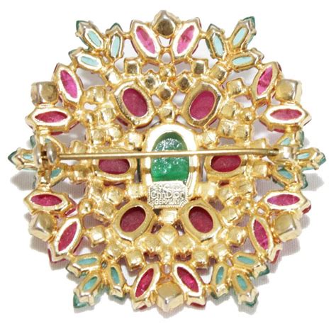 dior brooch replica|vintage christian dior brooches.